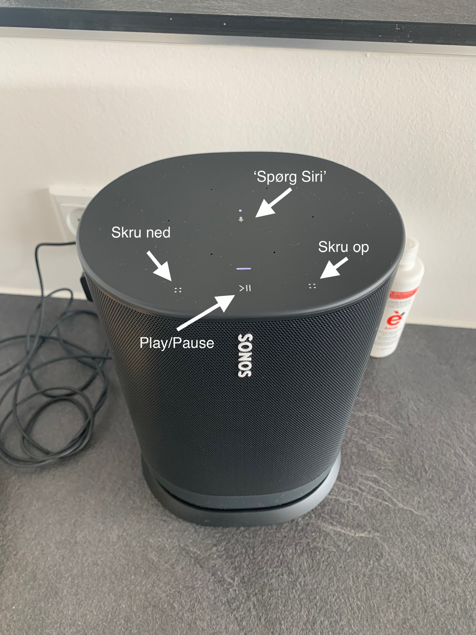 højtaler top